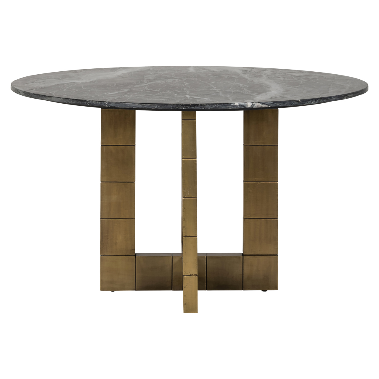 Esstisch Collada black/gold 130Ø - Richmond Interiors