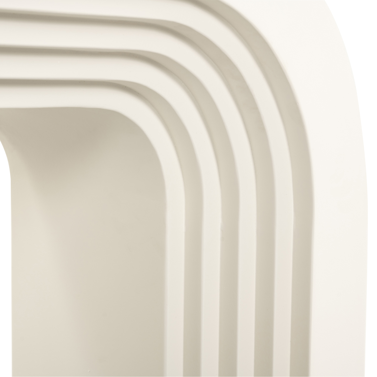 Konsole Rainbow white (Mdf|Light Eco Plaster Finish) - Richmond Interiors