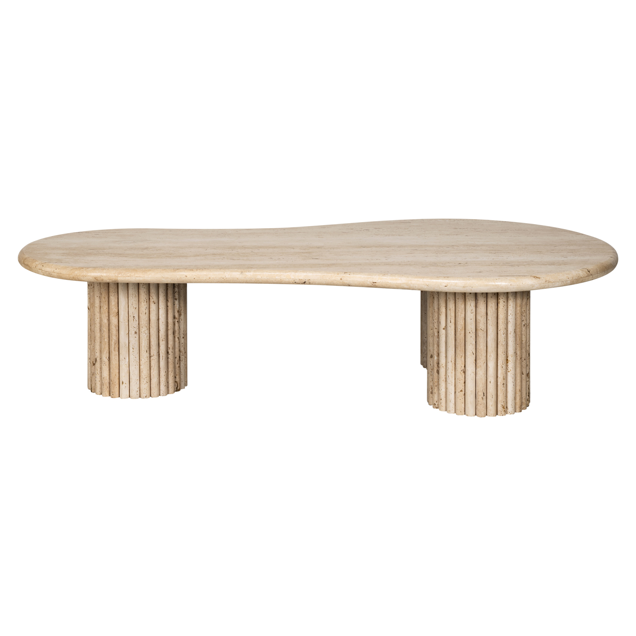 Couchtisch La Cantera beige (Sperrholz|Travertine) - Richmond Interiors