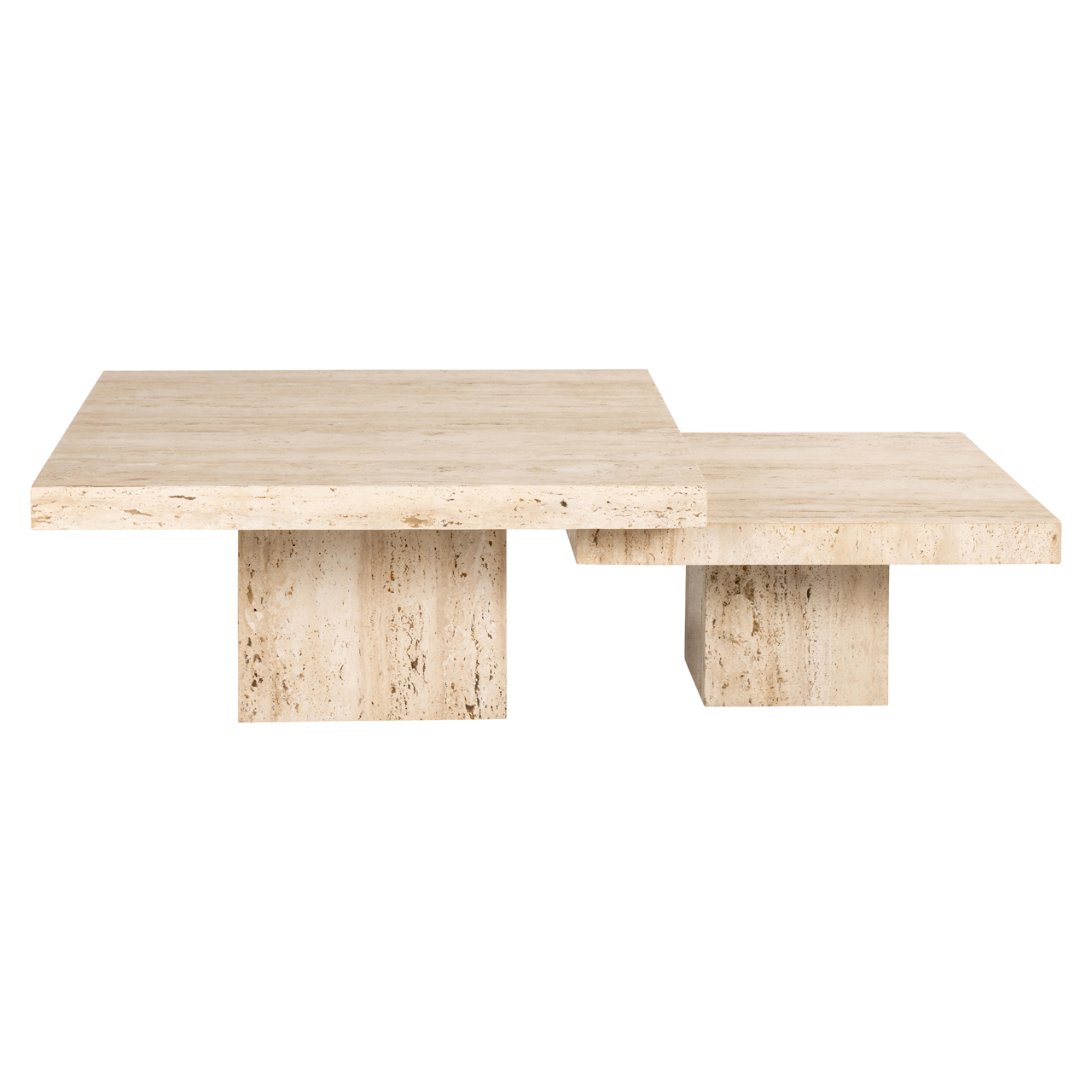 Couchtisch La Cantera beige (Set aus 2) - Richmond Interiors