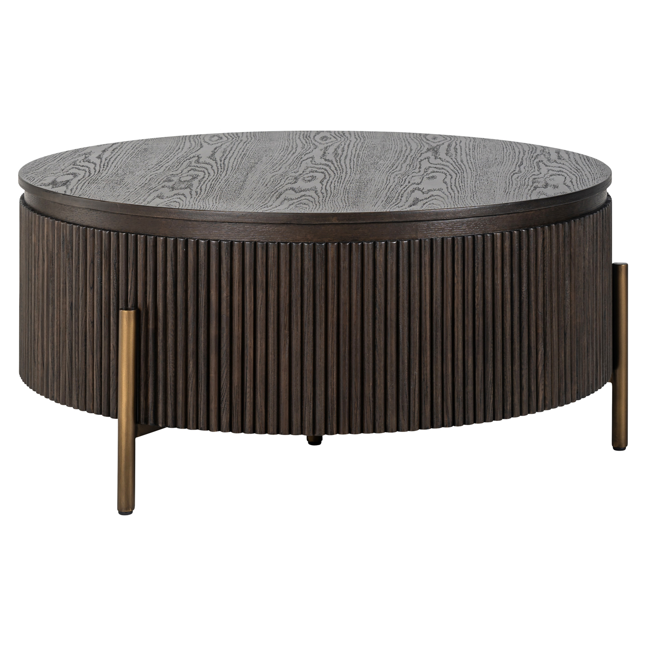 Mesa de centro Luxor brown 95Ø - Richmond Interiors