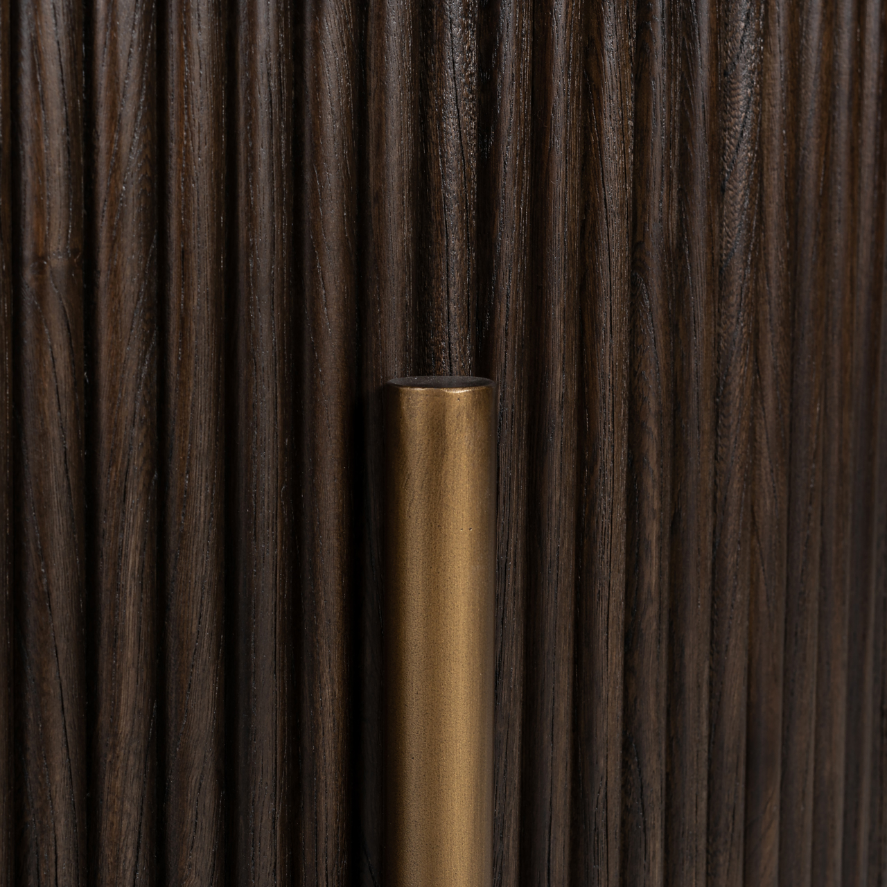 Couchtisch Luxor brown 95Ø (Eiche|Ijzer|Sperrholz) - Richmond Interiors