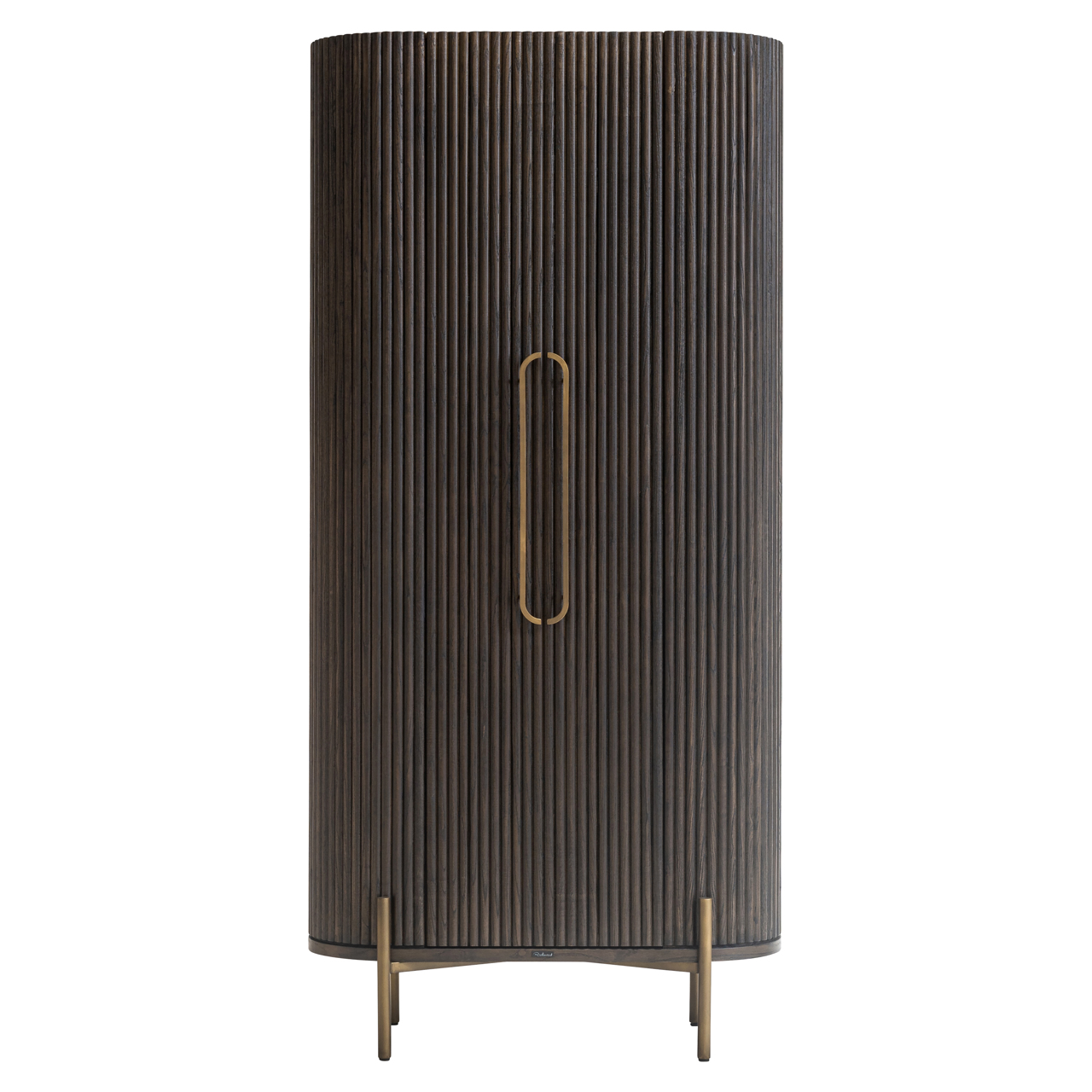 Schrank Luxor brown (Eiche|Ijzer|Sperrholz) - Richmond Interiors