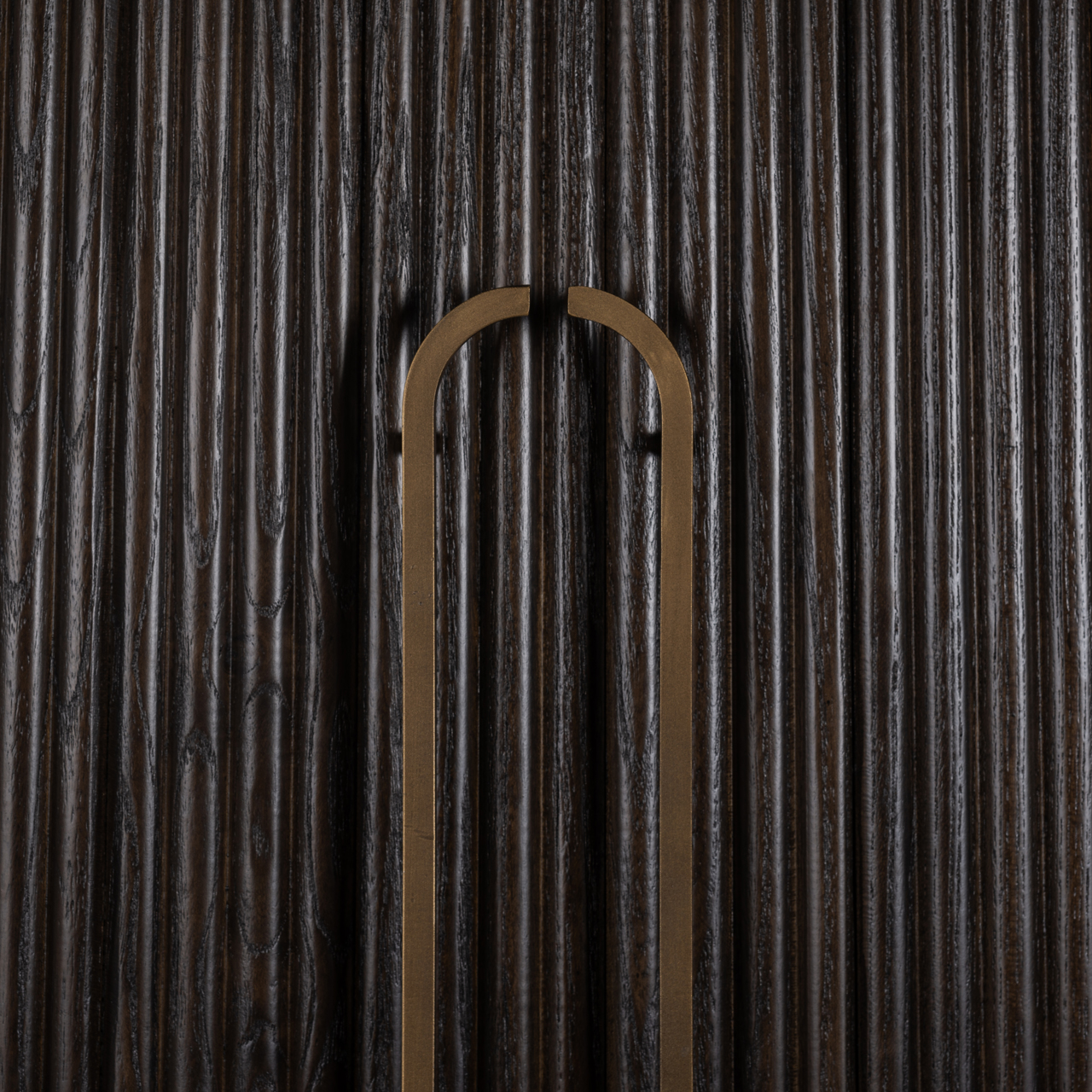 Schrank Luxor brown (Eiche|Ijzer|Sperrholz) - Richmond Interiors