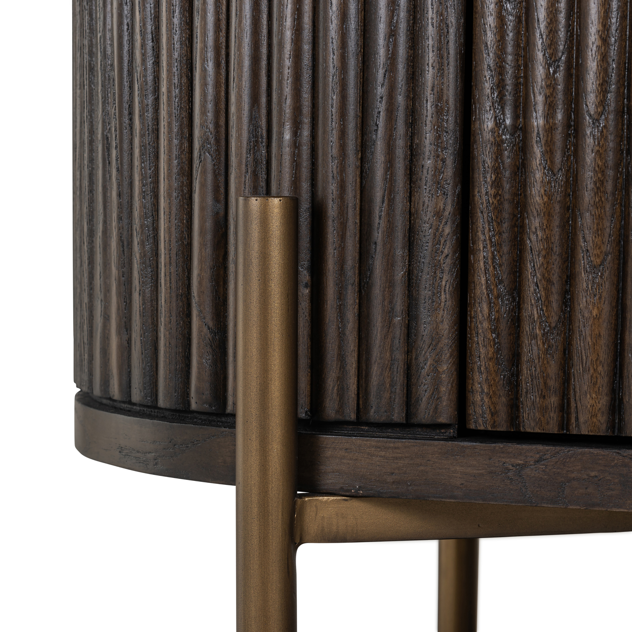 Schrank Luxor brown (Eiche|Ijzer|Sperrholz) - Richmond Interiors