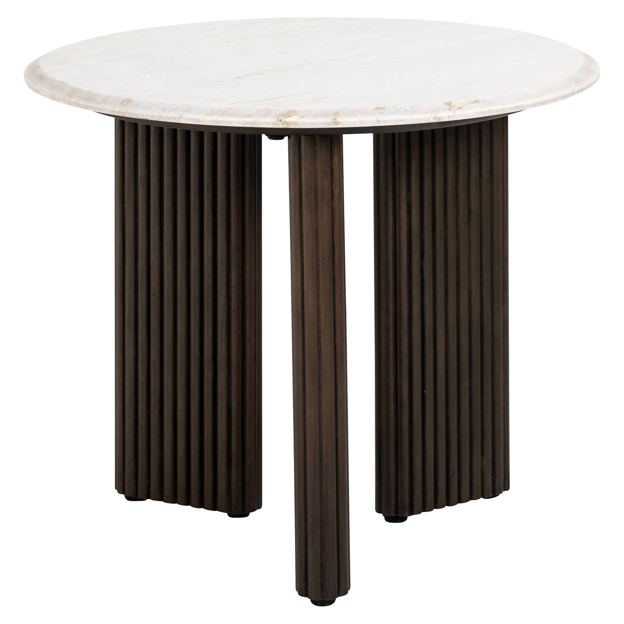 Beistelltisch Mayfield brown 55Ø (Mango|Morchana Marmor) - Richmond Interiors