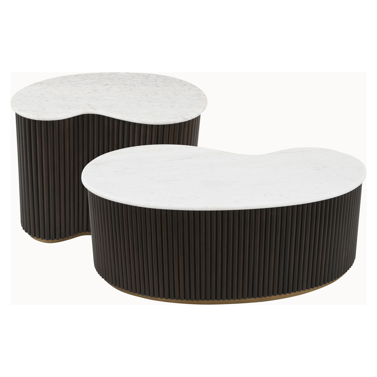 Couchtisch Mayfield brown (Set aus 2) - Richmond Interiors