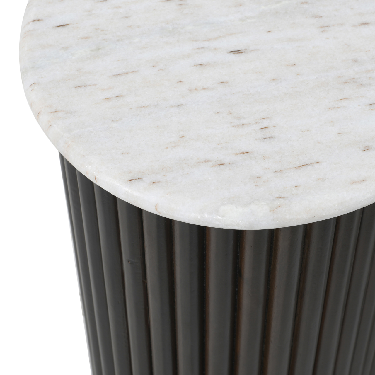 Couchtisch Mayfield brown (Set aus 2) (Metall|Mango|Morchana Marmor) - Richmond Interiors