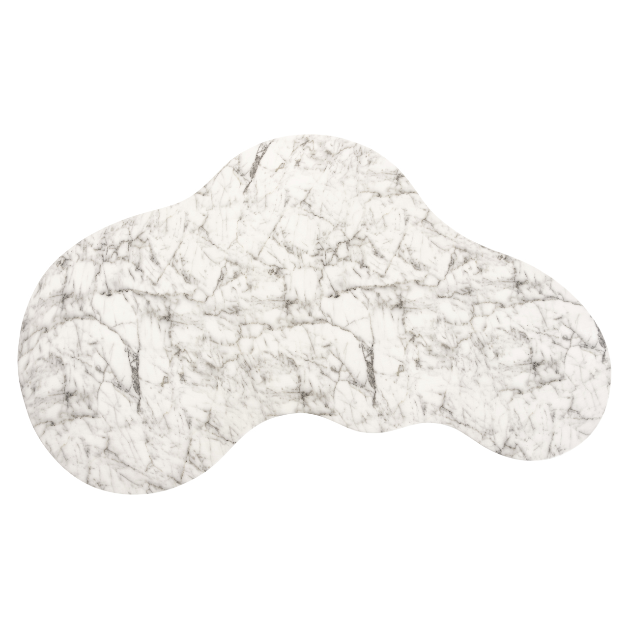 Gartencouchtisch Rockyard white marble look - Richmond Interiors