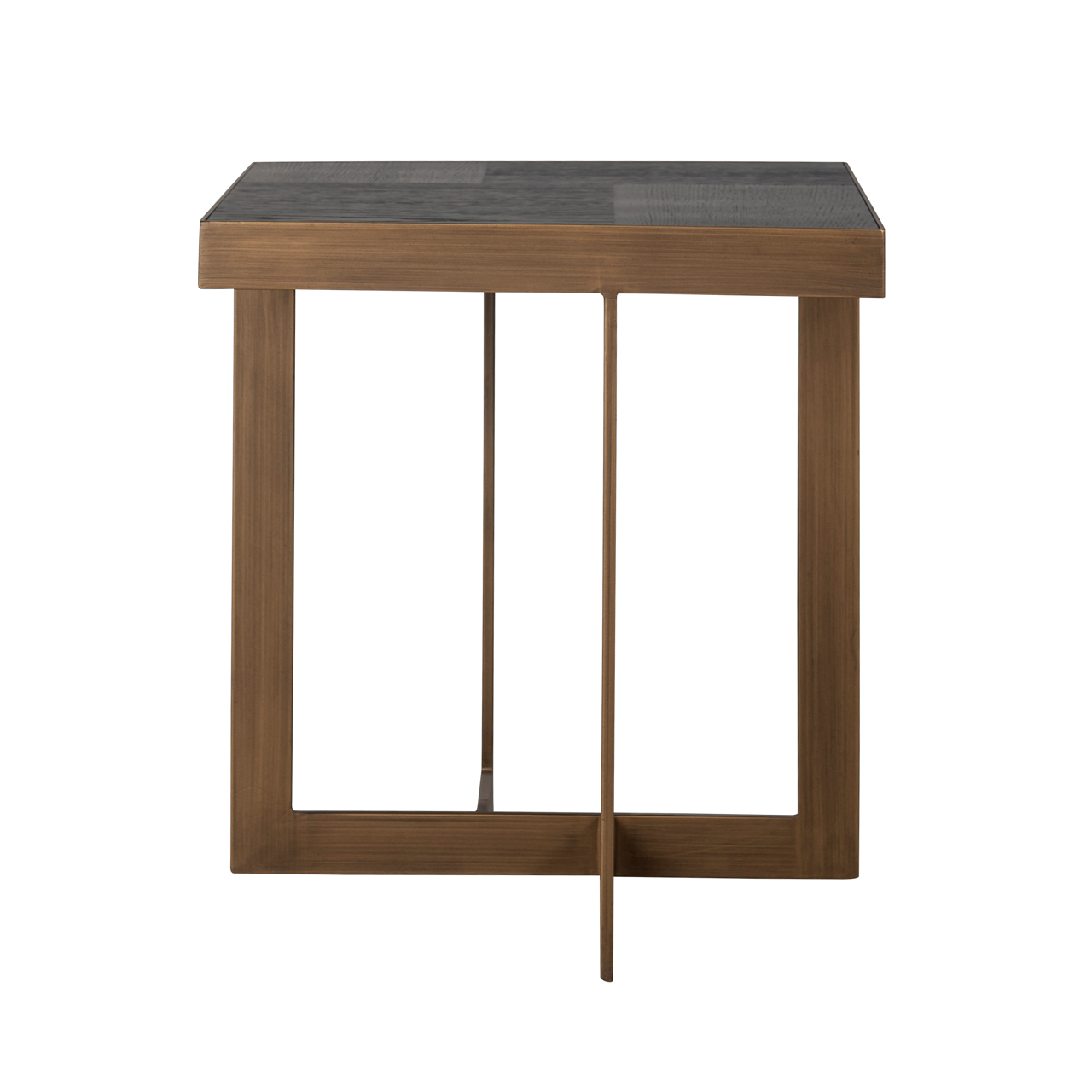 Beistelltisch Cambon dark coffee (Eiche Fineer|Metall) - Richmond Interiors