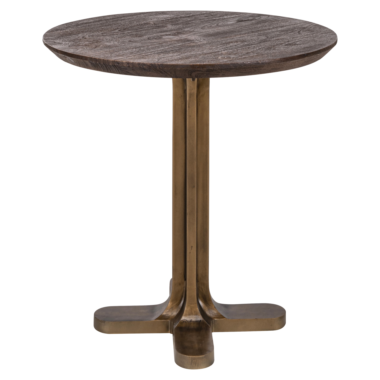 Bistro-Tisch Revelin dark brown 75Ø - Richmond Interiors