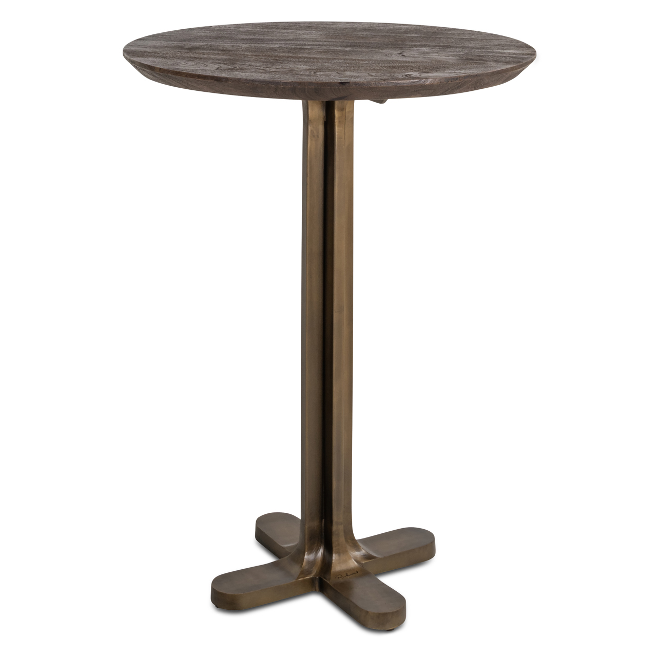 Mesa de bar Revelin marrón oscuro 80Ø - Richmond Interiors