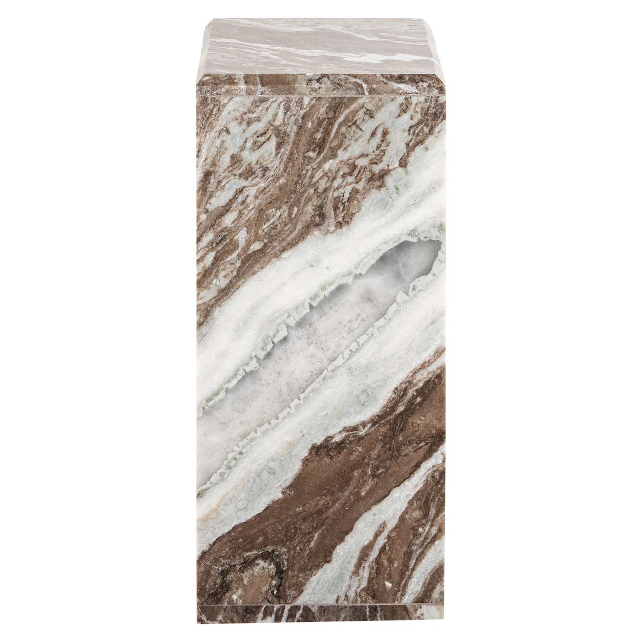 Mesa auxiliar Tovek beige rosado - Richmond Interiors