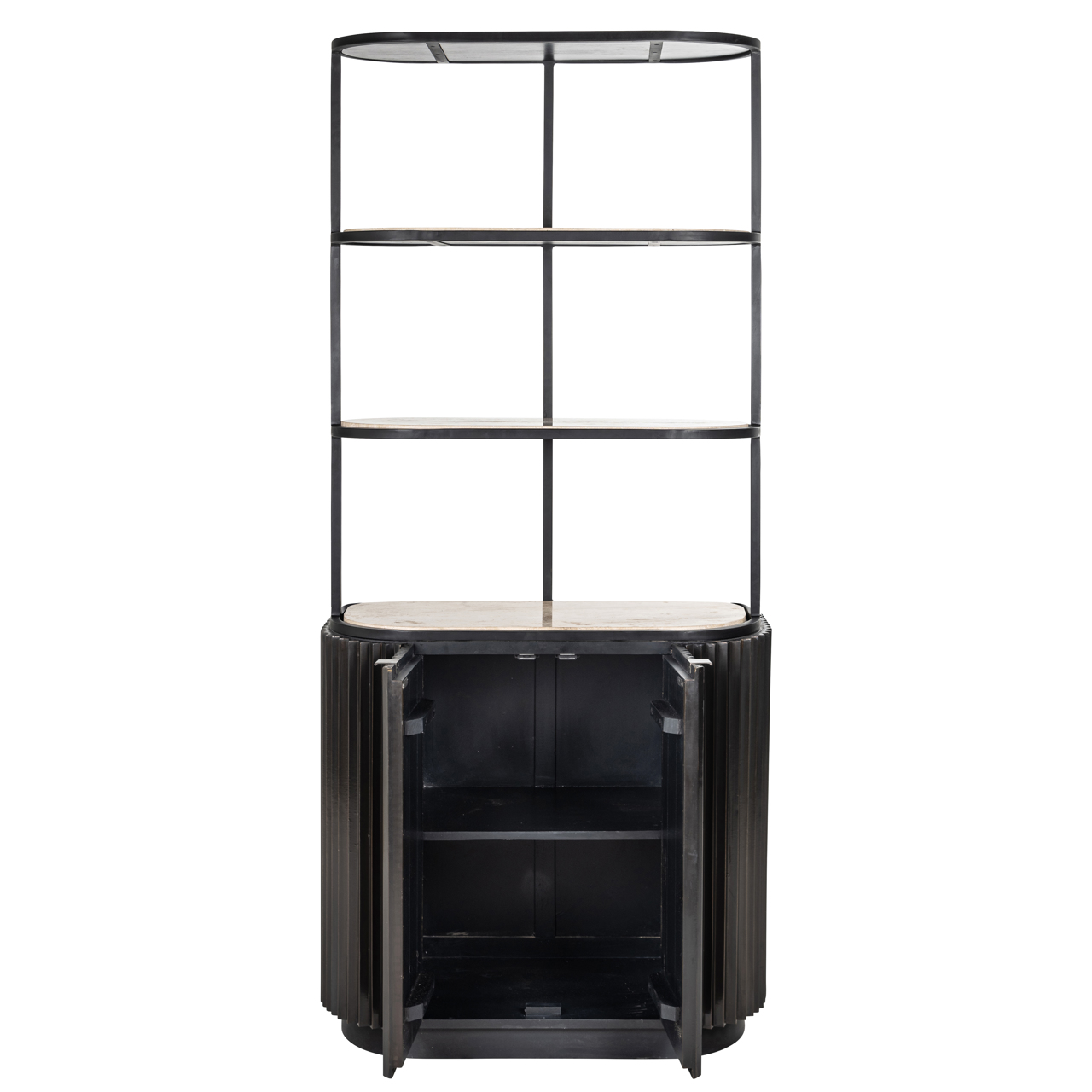 Mueble de almacenaje Hampton marrón oscuro - Richmond Interiors