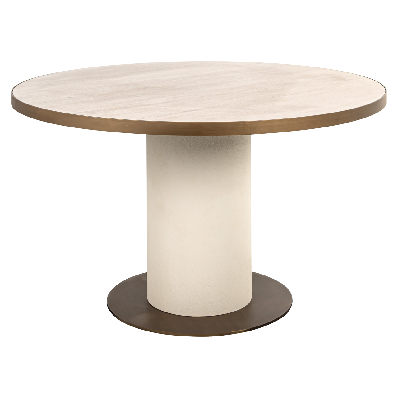 Esstisch Tivoli white 130Ø - Richmond Interiors