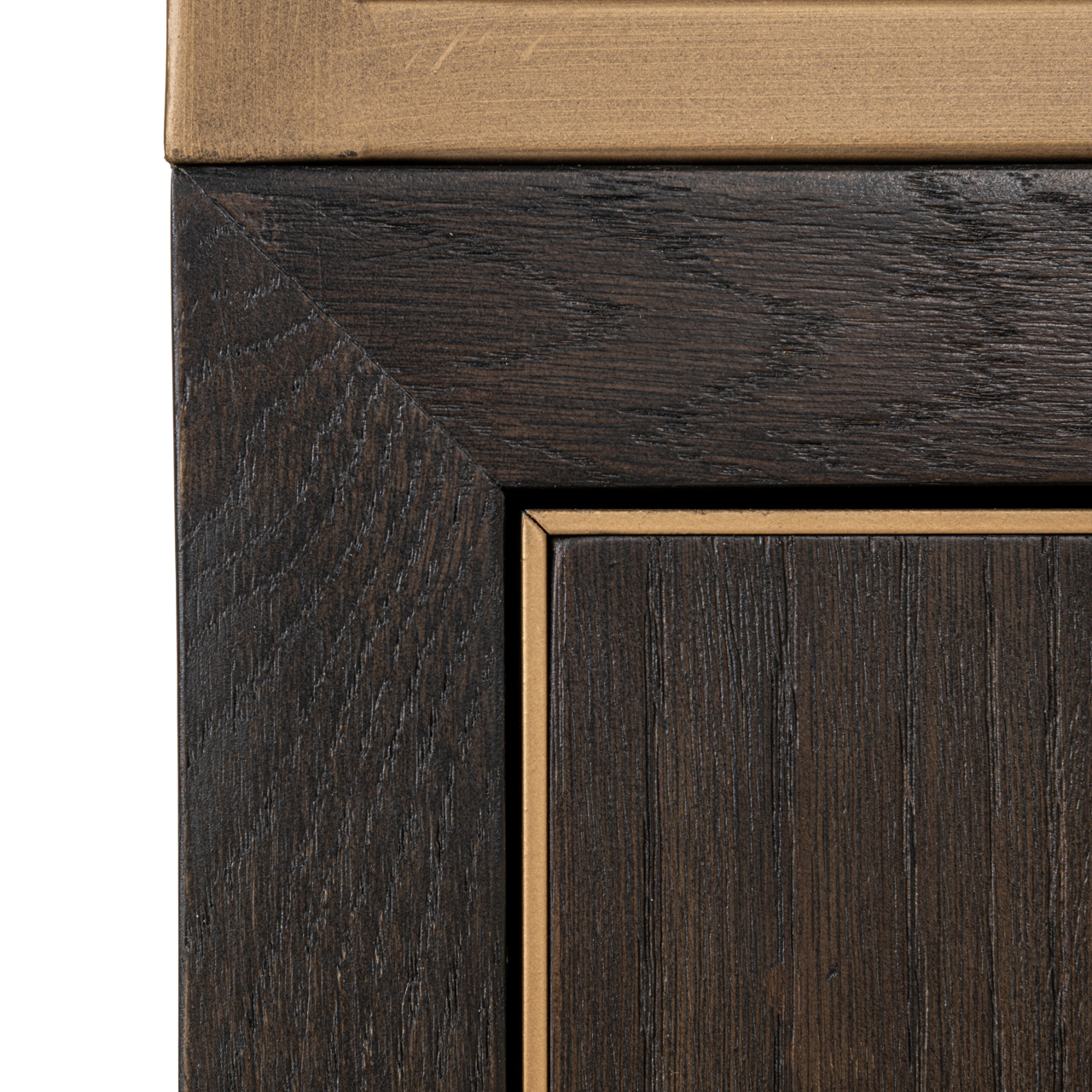 Vitrine Carter brown large 4-doors - Richmond Interiors