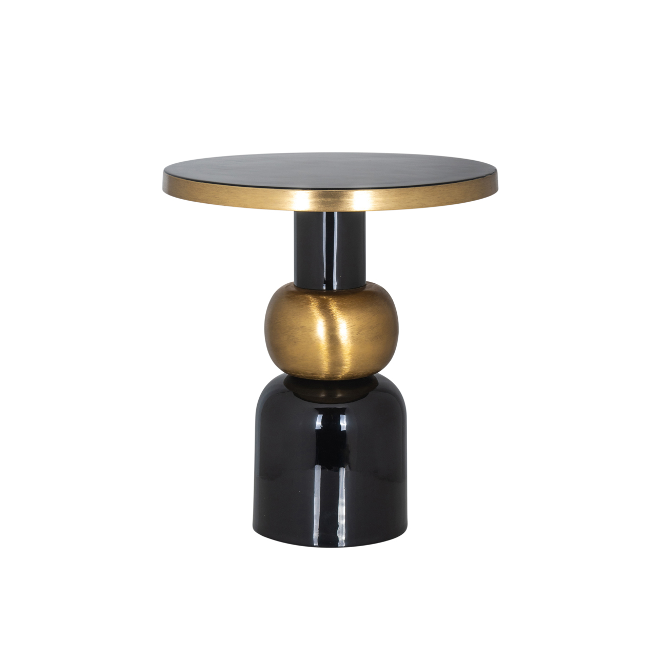 Mesa auxiliar Mose black 51Ø - Richmond Interiors