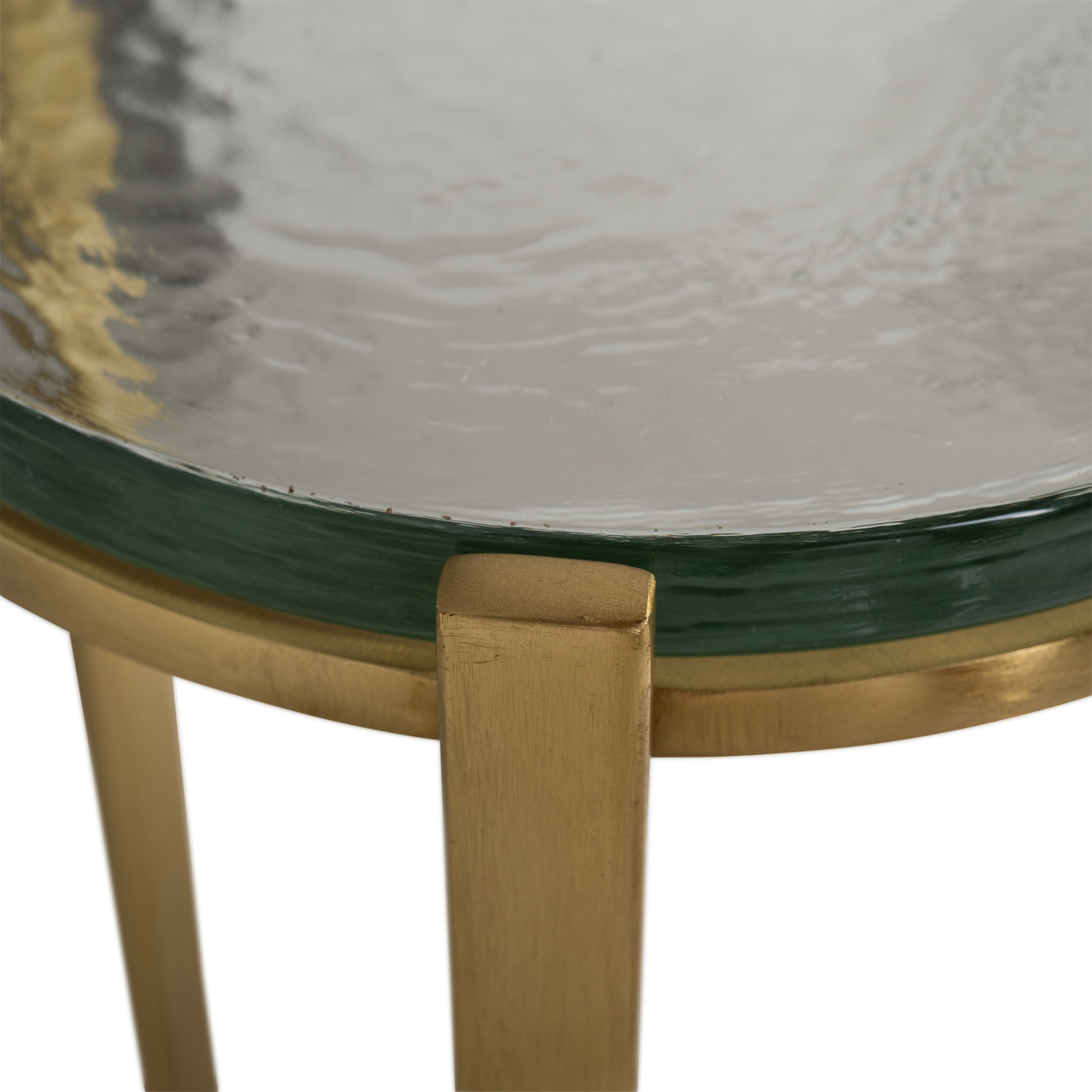 Beistelltisch Aubrey gold (Ijzer|Glas) - Richmond Interiors