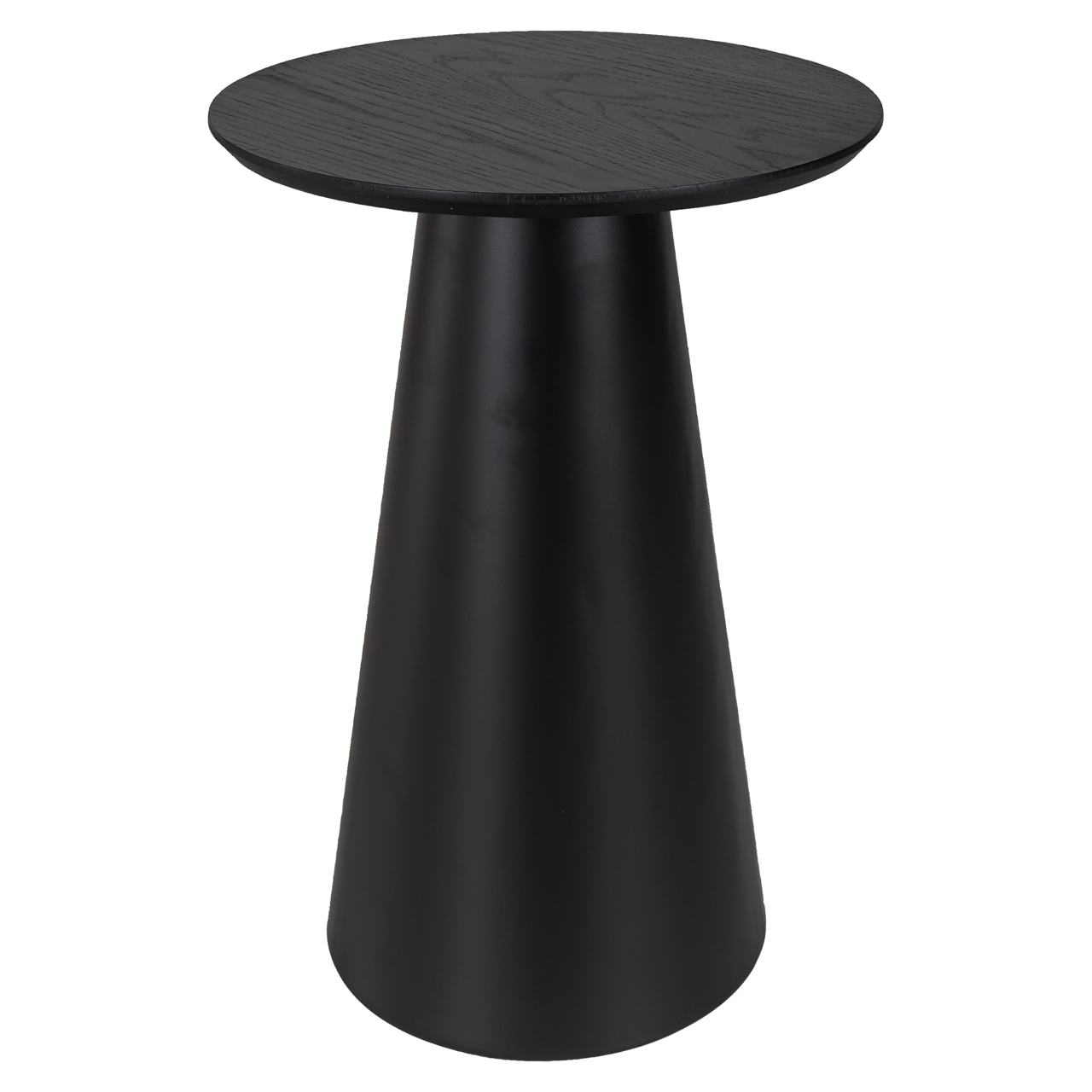 Beistelltisch Jazz black (Eiche Fineer|Ijzer|Mdf) - Richmond Interiors