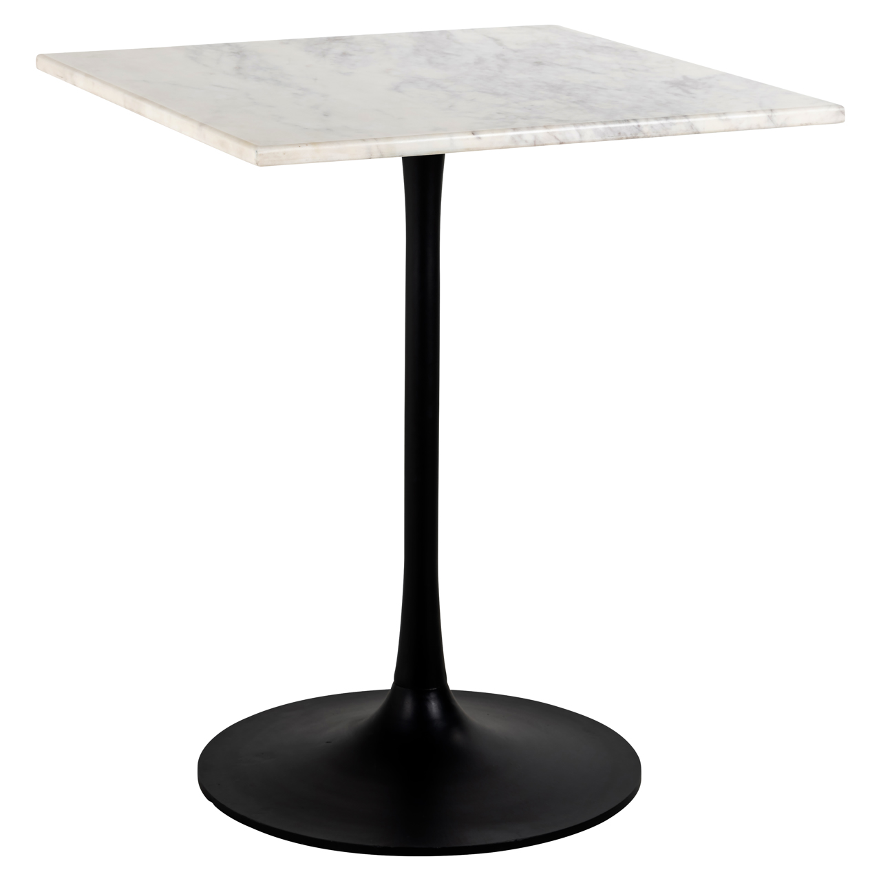 Bistro-Tisch Carlten black/white 65x65 - Richmond Interiors