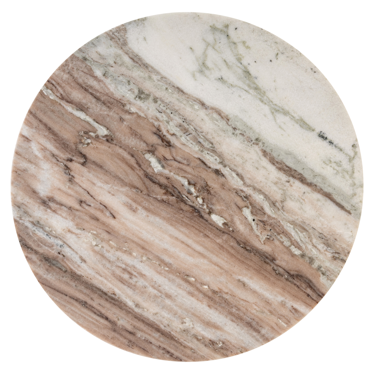 Beistelltisch Barley Blush beige (Aluminium|Mdf|Toronto Marmor) - Richmond Interiors