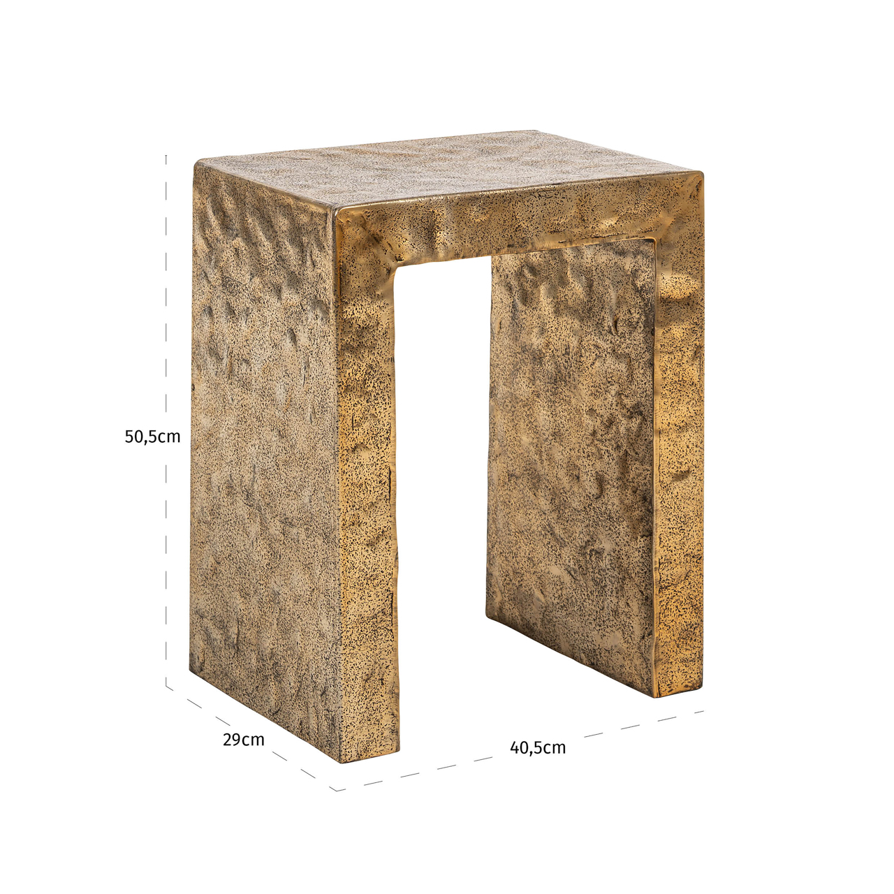 Beistelltisch Novan gold (Aluminium) - Richmond Interiors