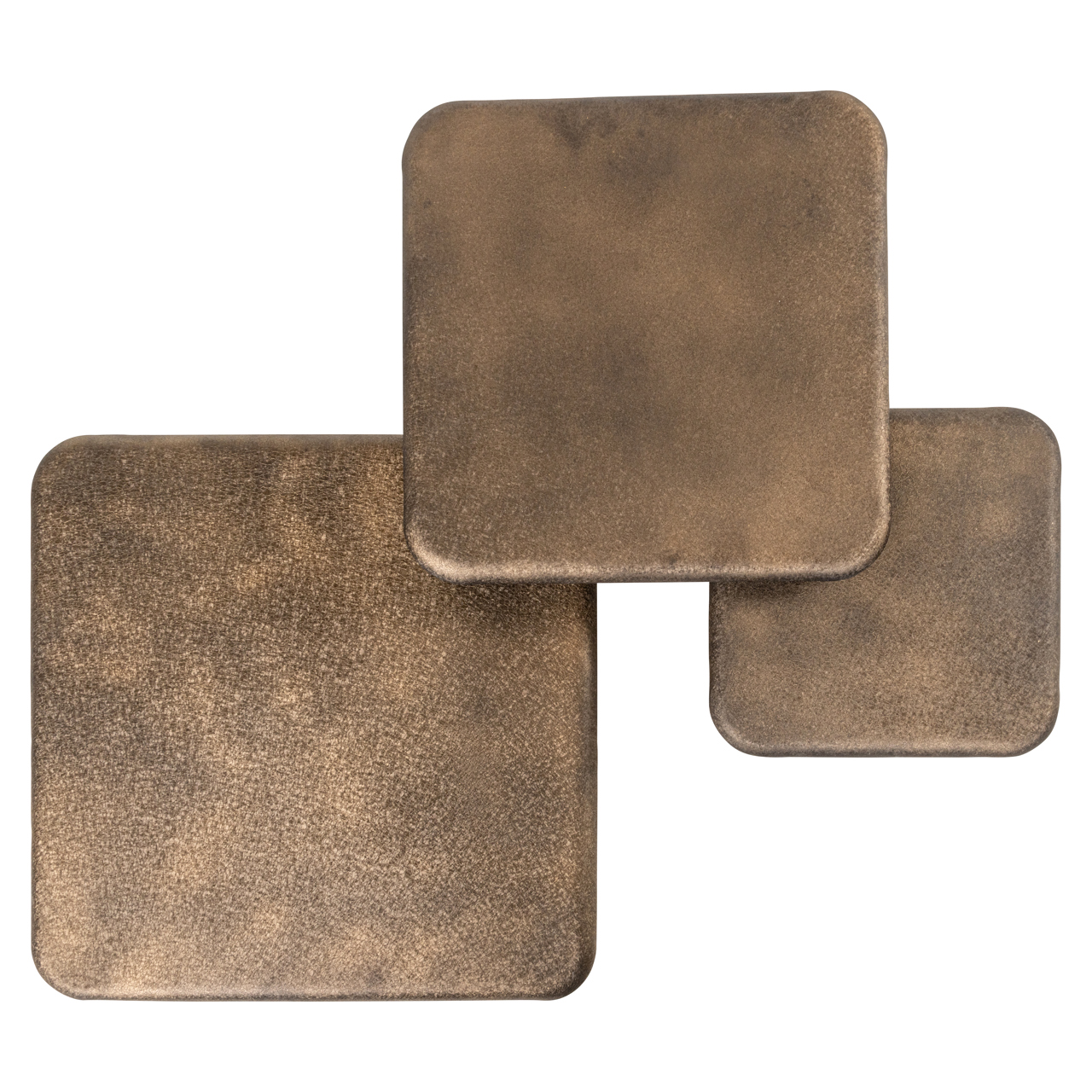 Couchtisch Marlie gold (Set aus 3) (Ijzer) - Richmond Interiors