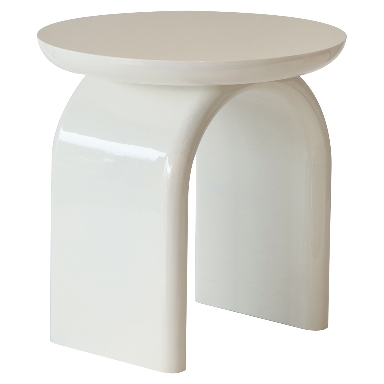 Mesa auxiliar Merrick coconut milk - Richmond Interiors