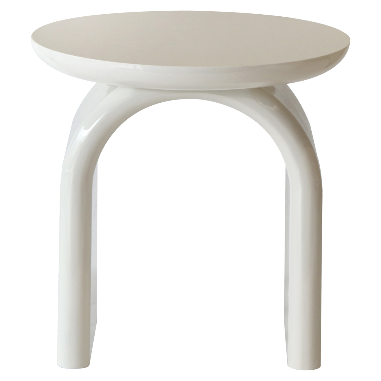 Mesa auxiliar Merrick coconut milk - Richmond Interiors