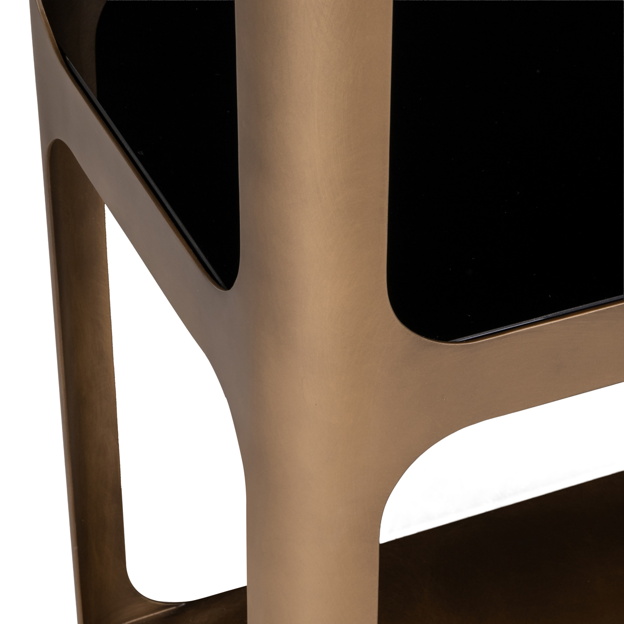Mueble de pared Claridge dorado antiguo - Richmond Interiors