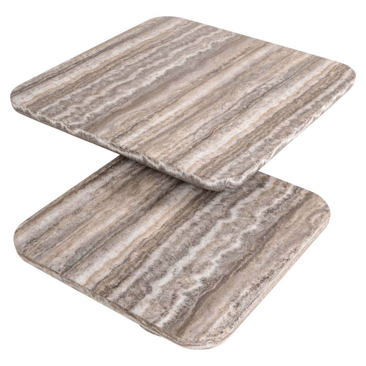 Couchtisch Dulce grey (denizly) (Set aus 2) - Richmond Interiors