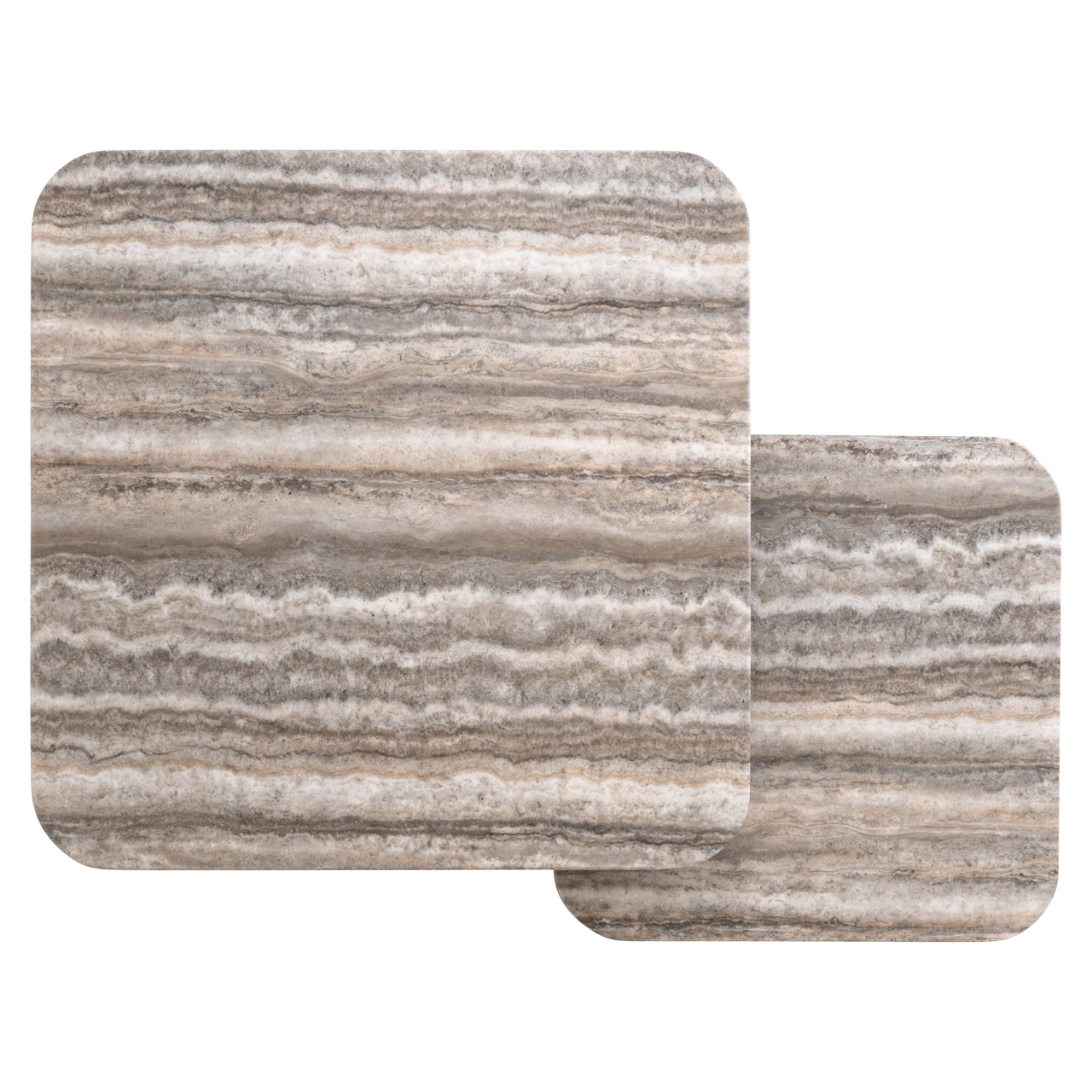 Couchtisch Dulce grey (denizly) (Set aus 2) - Richmond Interiors