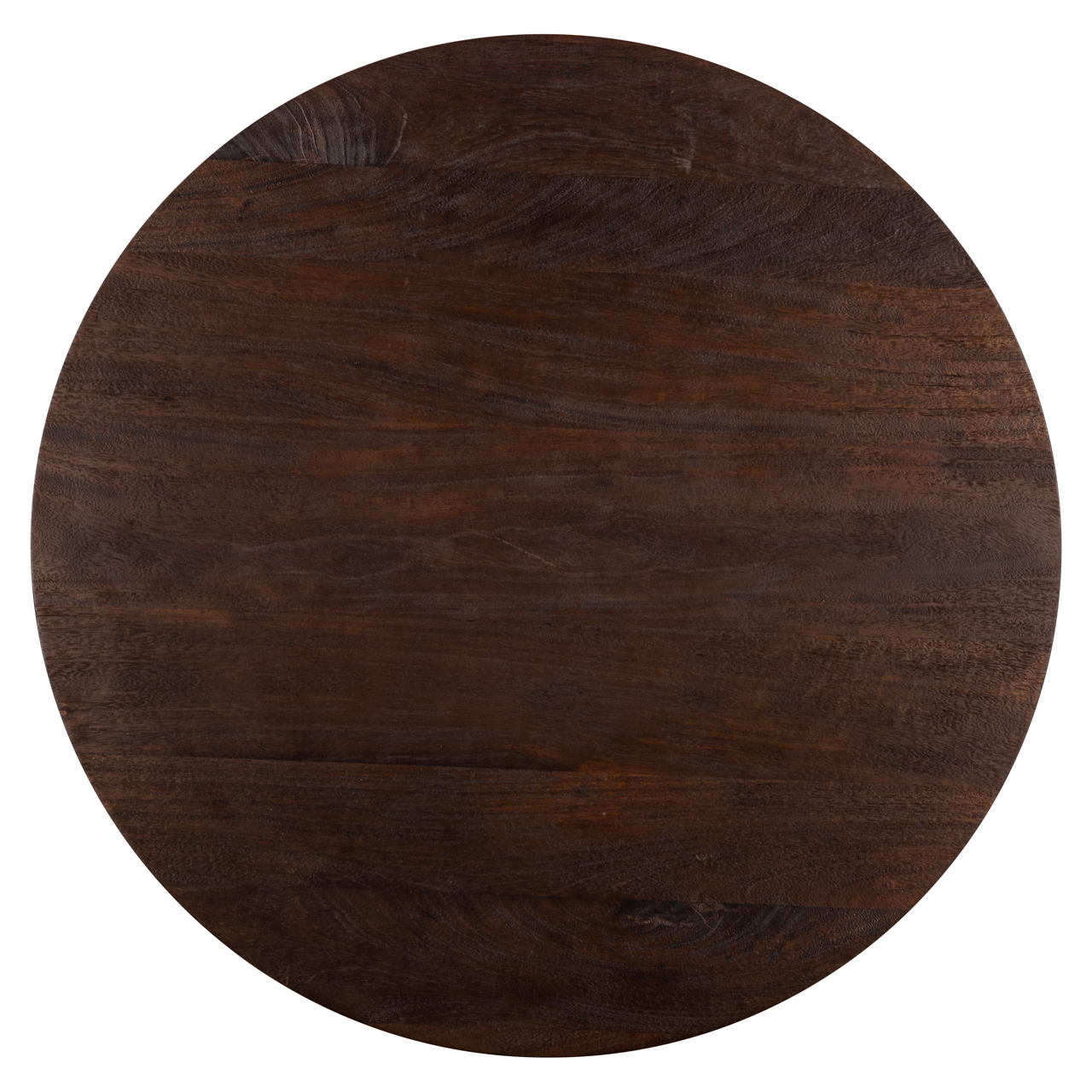 Bistro-Tisch Willow dark brown 80Ø (Mango) - Richmond Interiors