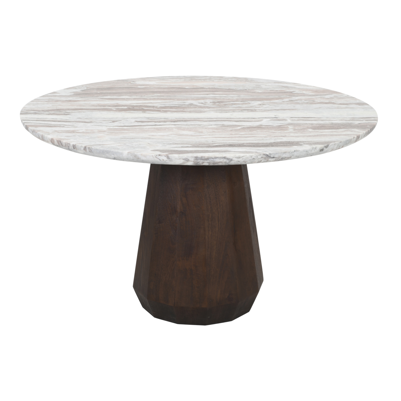 Mesa de comedor Oberoy Blush beige 130Ø - Richmond Interiors
