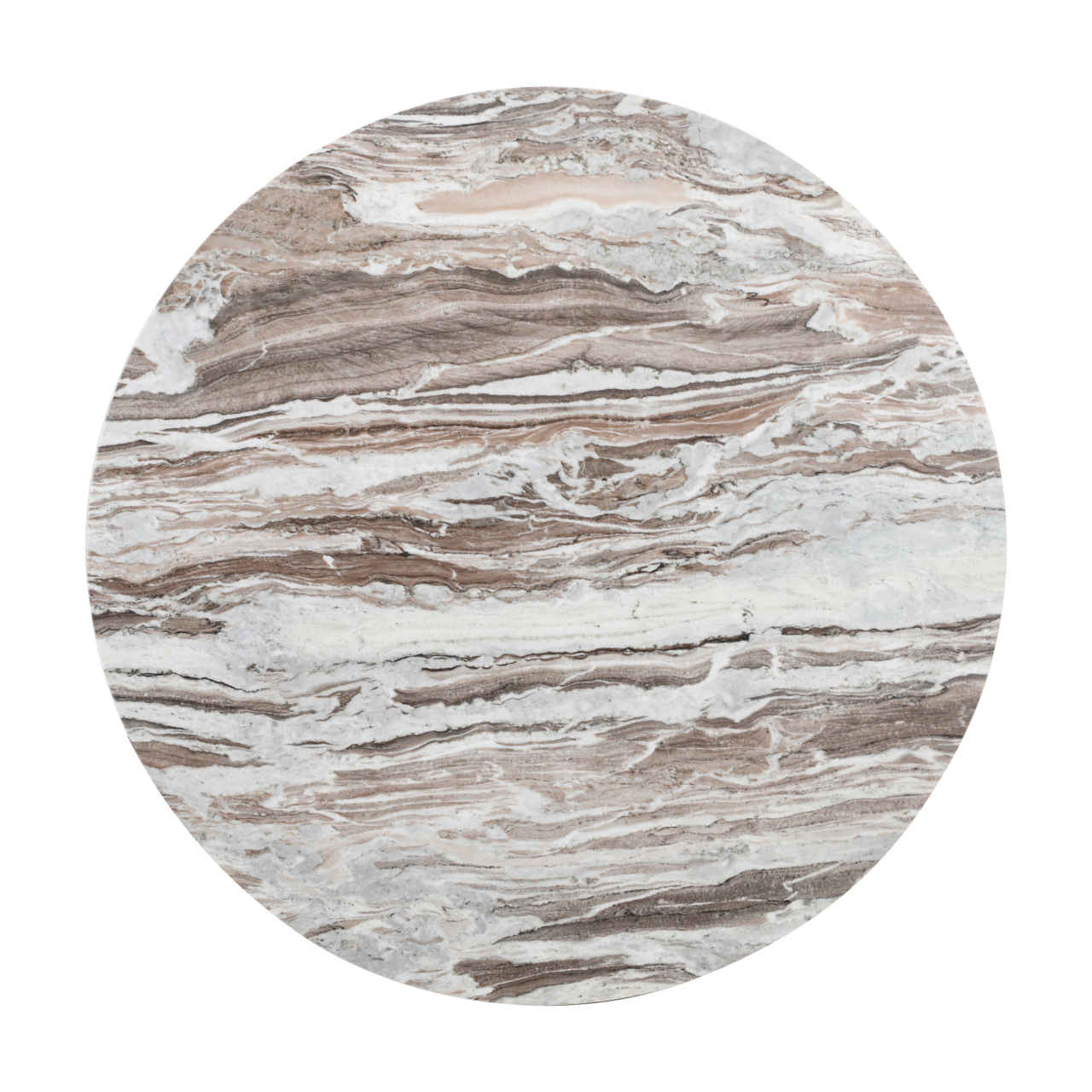 Esstisch Oberoy Blush beige 130Ø (Mango|Toronto Marmor) - Richmond Interiors
