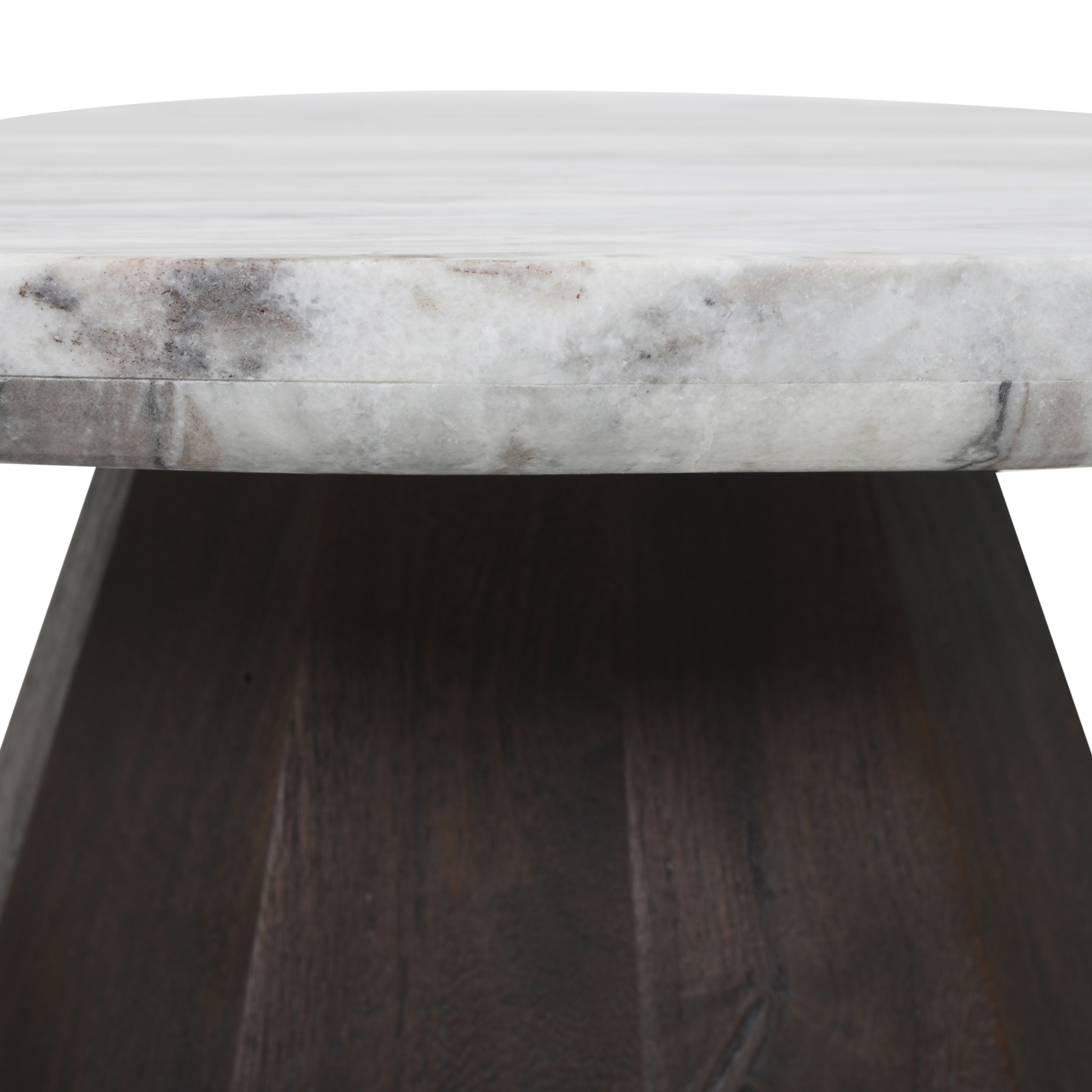 Mesa de centro Oberoy Blush beige 80Ø - Richmond Interiors