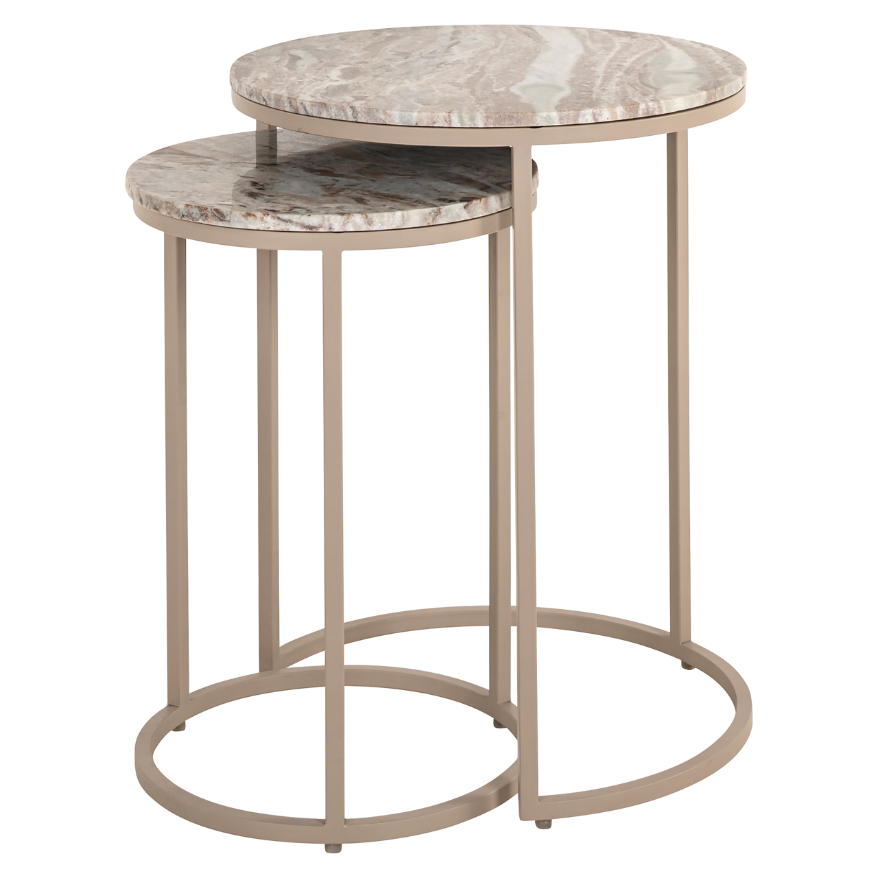 Mesa auxiliar Fairfax clay (set de 2) - Richmond Interiors