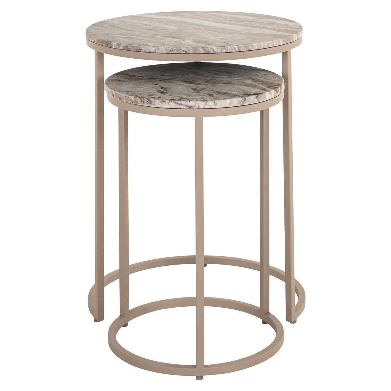 Mesa auxiliar Fairfax clay (set de 2) - Richmond Interiors