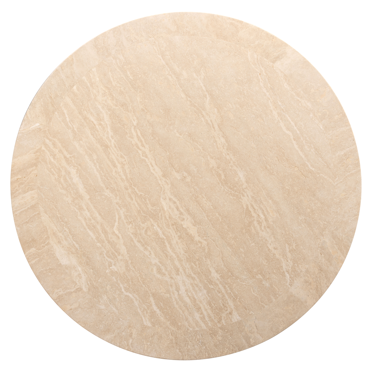 Couchtisch Alexander Jones beige round (Biltmore) - Richmond Interiors