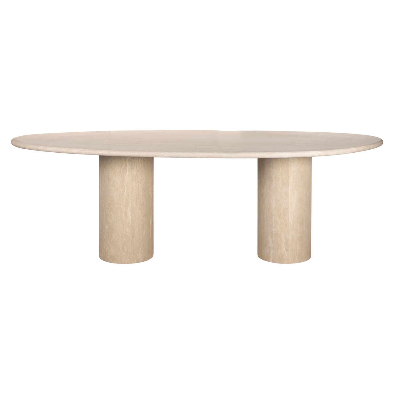 Esstisch Alexander Jones beige (Renaissance) (Ijzer|Mdf|Travertine) - Richmond Interiors