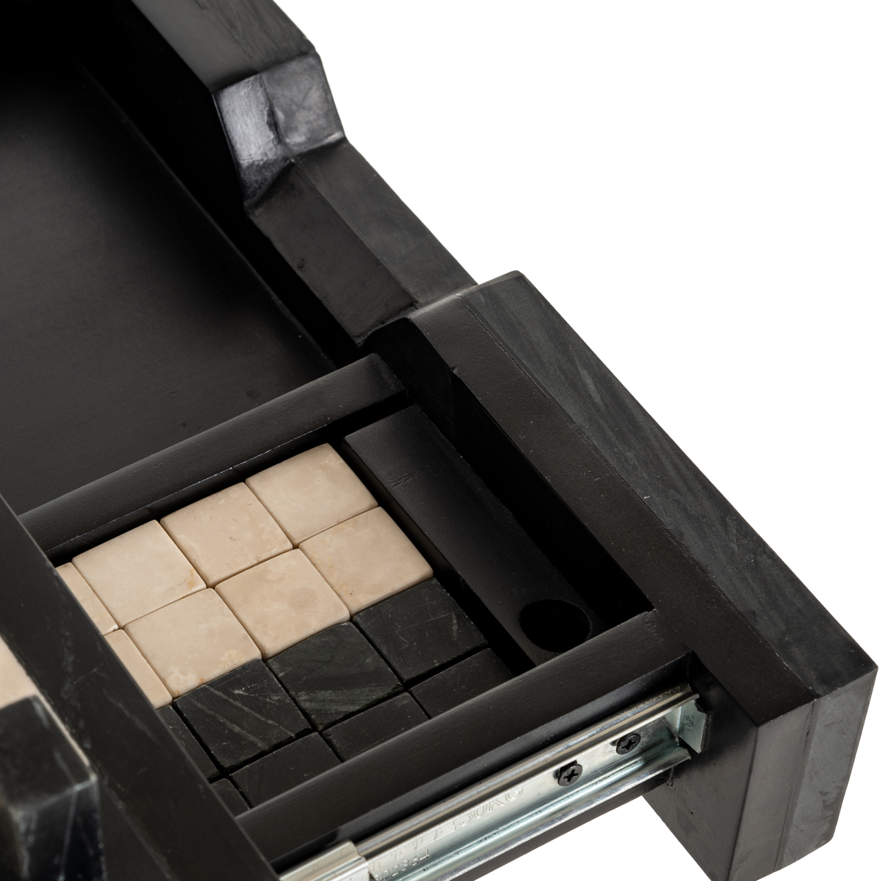 Mesa auxiliar Davos black - Richmond Interiors