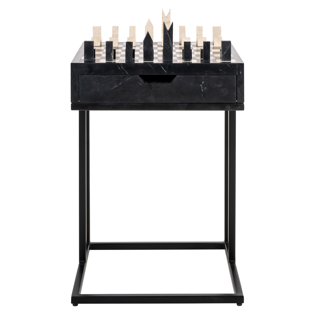 Mesa auxiliar Davos black - Richmond Interiors