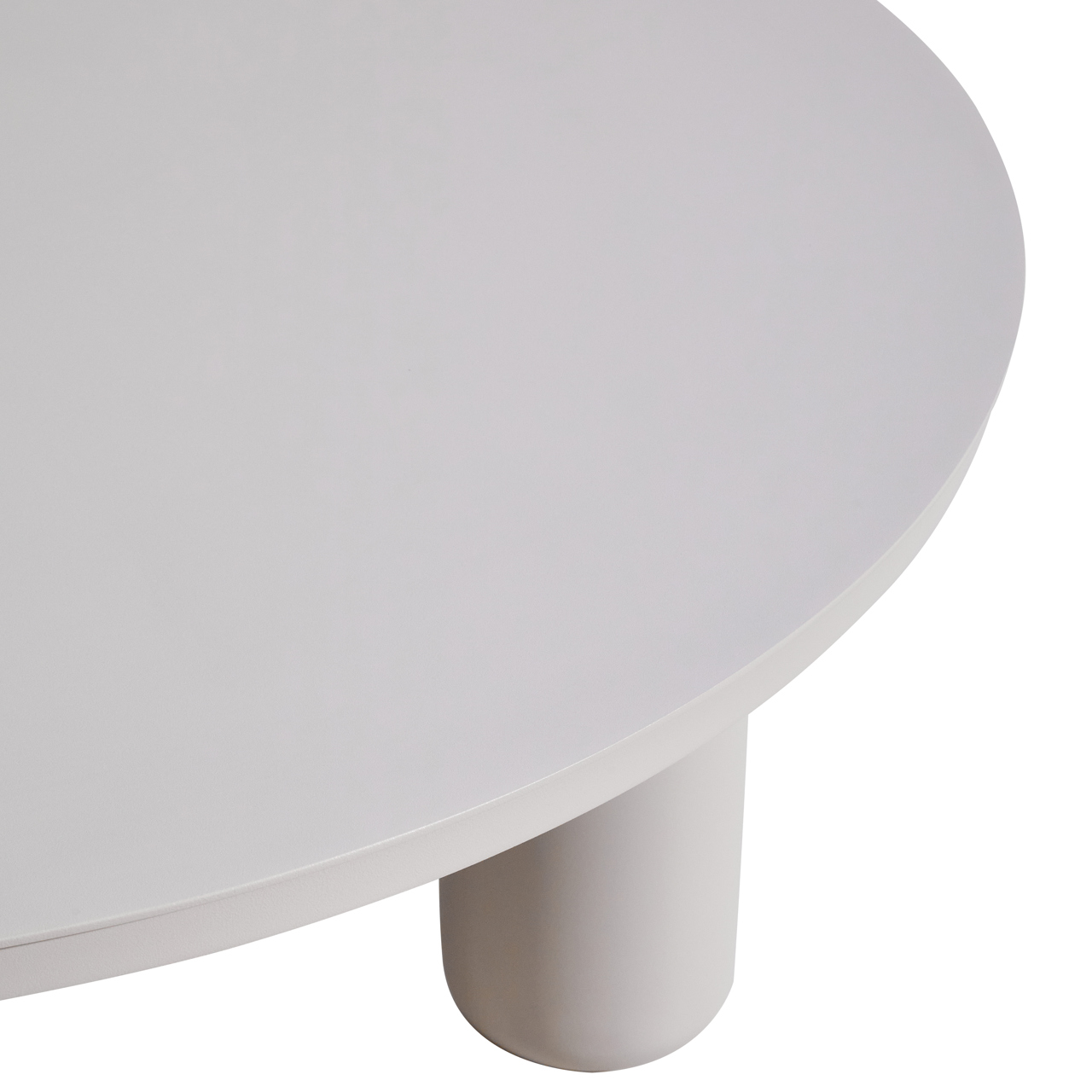 Gartencouchtisch Quinn light beige 86Ø - Richmond Interiors