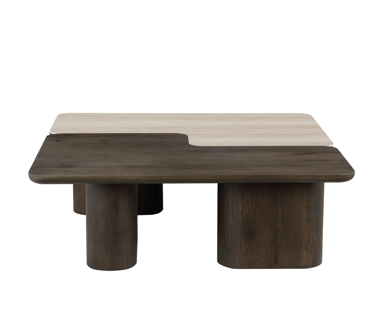 Mesa de centro Nando brown (set de 2) - Richmond Interiors