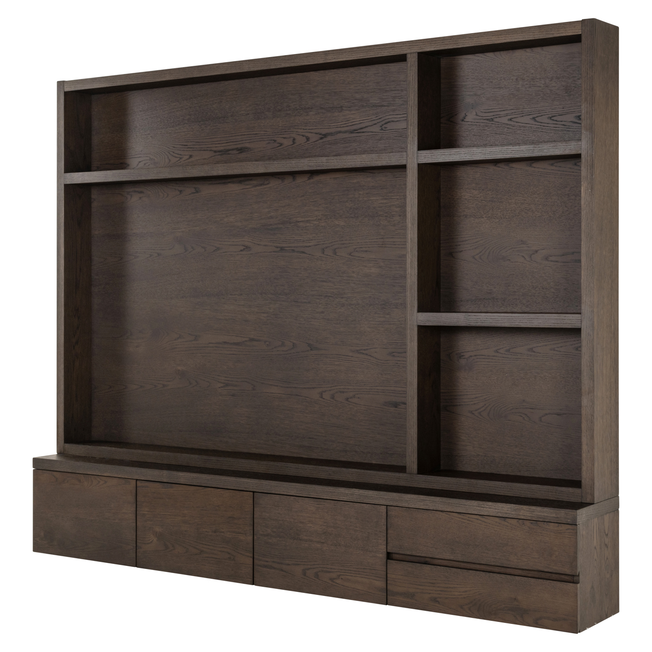 TV-Schrank Lachance brown 3-doors 2-drawers - Richmond Interiors