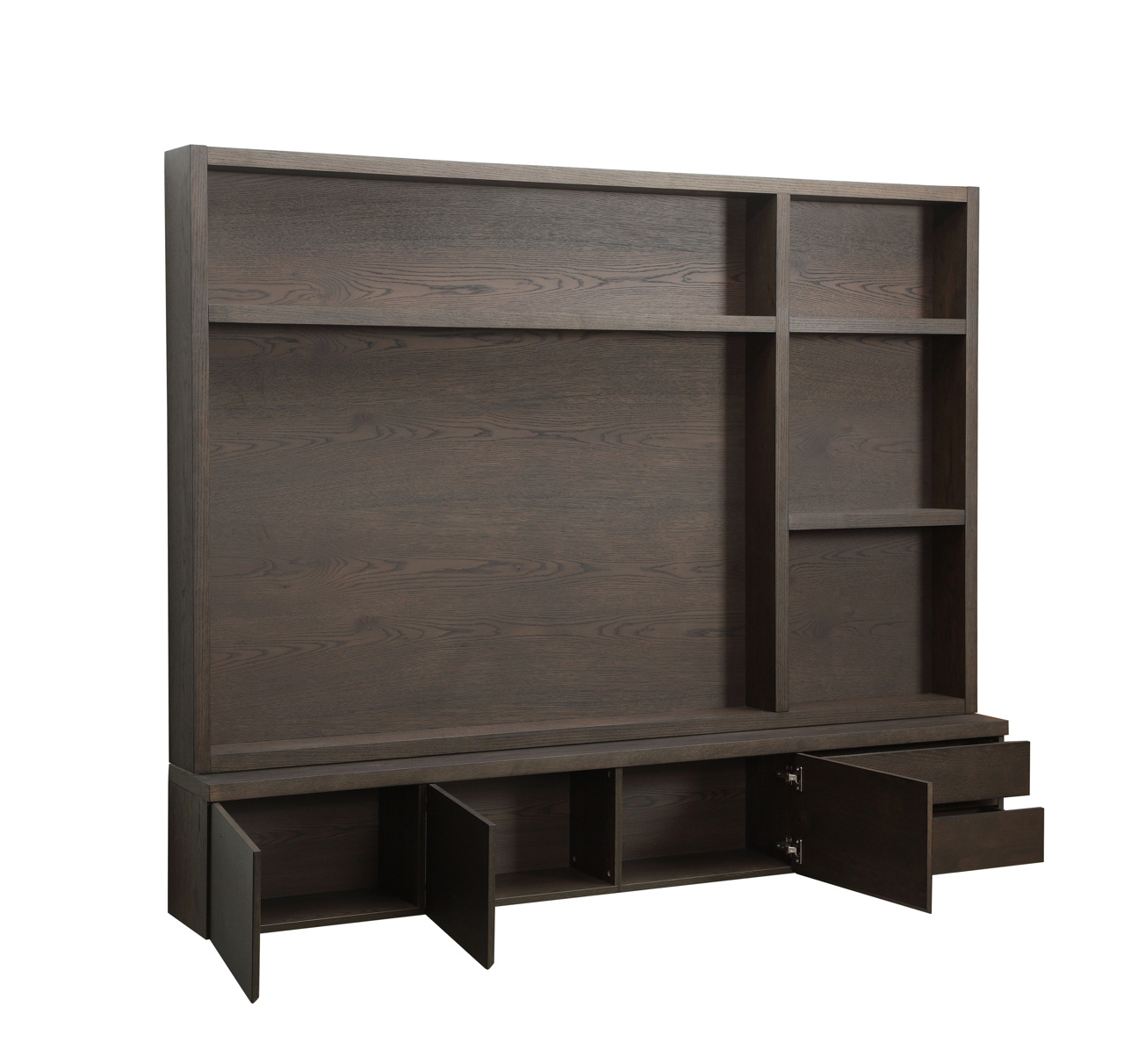 TV-Schrank Lachance brown 3-doors 2-drawers - Richmond Interiors