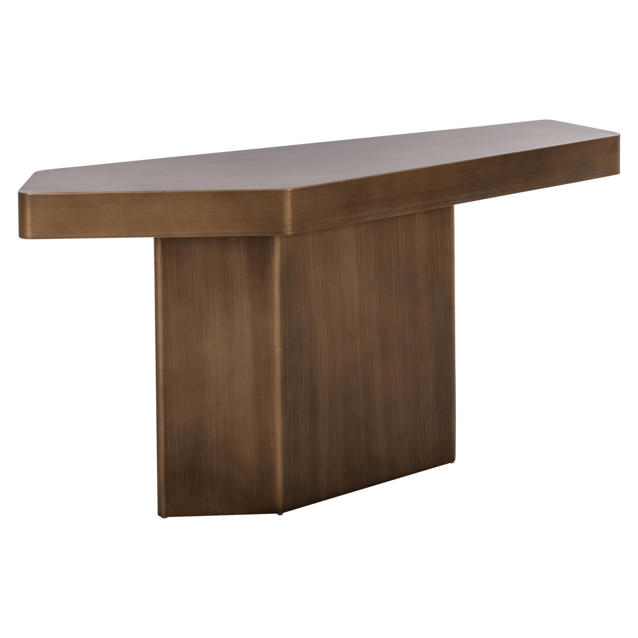 Console Hexa brushed gold - Richmond Interiors