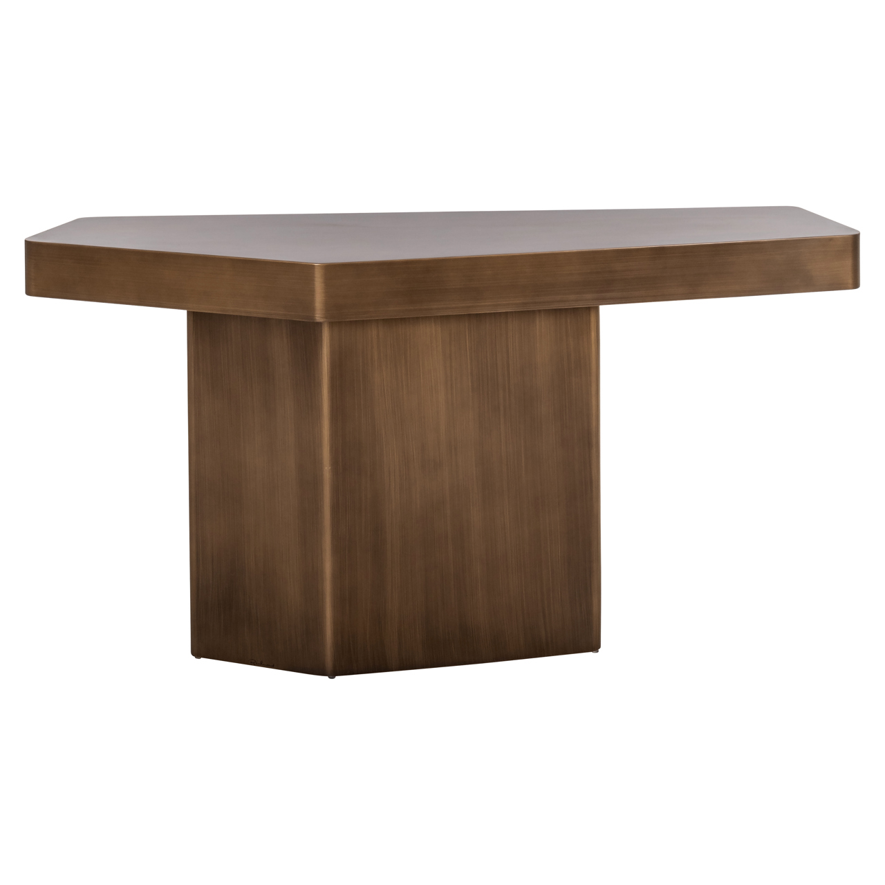 Konsole Hexa brushed gold (Ijzer) - Richmond Interiors
