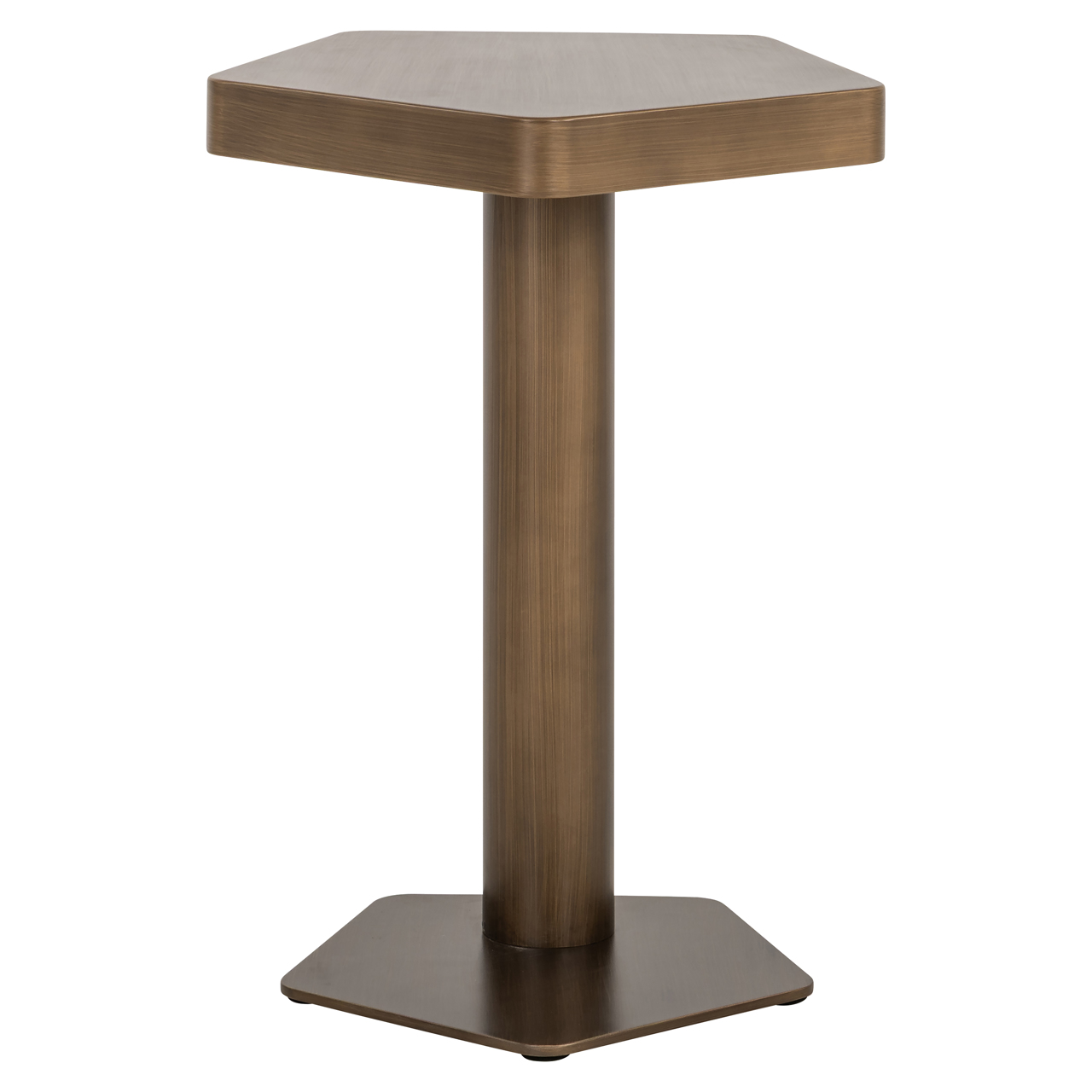 Sofabeistelltisch Hexa brushed gold - Richmond Interiors
