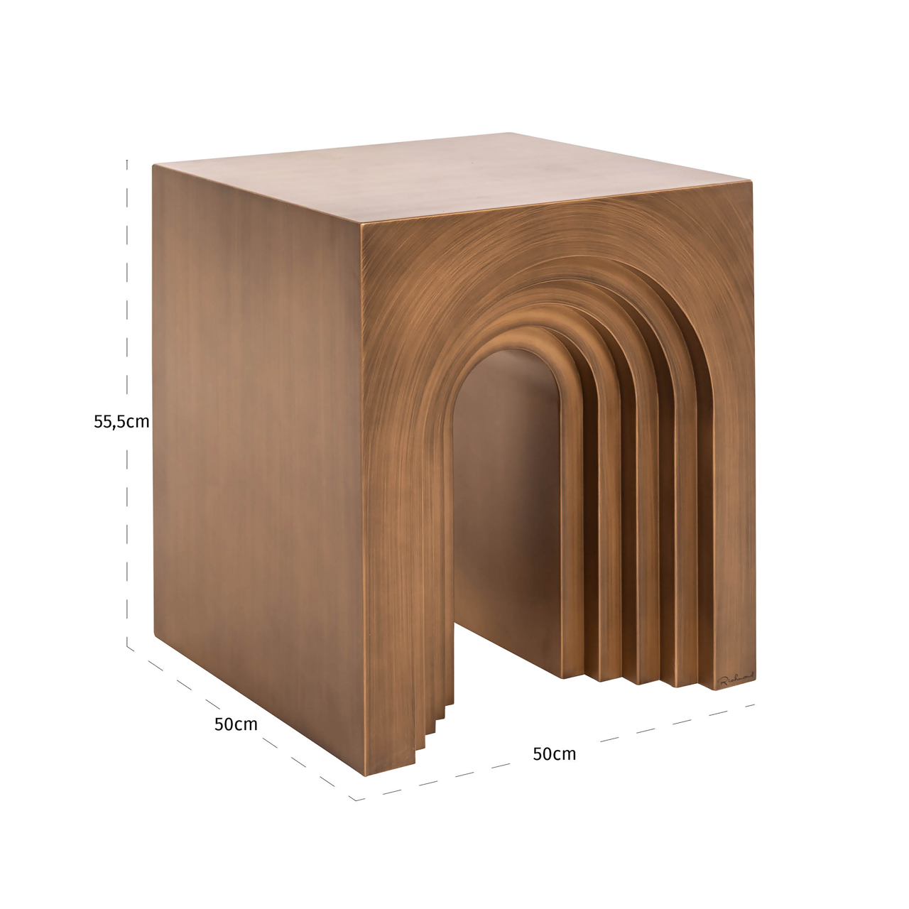 Beistelltisch Vevey brushed gold (Ijzer) - Richmond Interiors